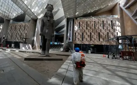 تعرف على تفاصيل افتتاح المتحف المصري الكبير والقنوات الناقلة للأحداث الحية