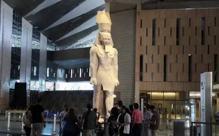 المتحف المصري الكبير يفتح أبوابه اليوم بحضور 79 وفداً رسمياً