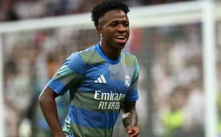 فينيسيوس ينضم إلى التشكيلة الأساسية لريال مدريد في مواجهة حاسمة ضد فالنسيا