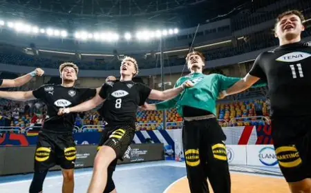 مصر تتحدى ألمانيا وتتأخر في الشوط الأول من نهائي مونديال اليد للناشئين