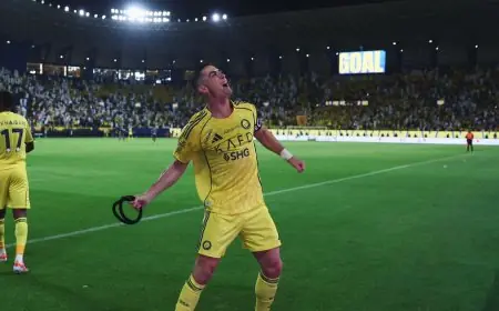 جيسون يزيح رونالدو من الصدارة في تقييم مباراة النصر ضد الفيحاء