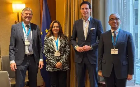 وزيرة التنمية المحلية تعزز التعاون المناخي مع المفوض الأوروبي وسفير الدنمارك في كندا