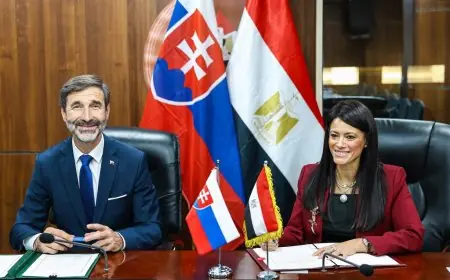 مصر وسلوفاكيا تعززان شراكتهما الاقتصادية بتوقيع اتفاق اللجنة المشتركة للتعاون