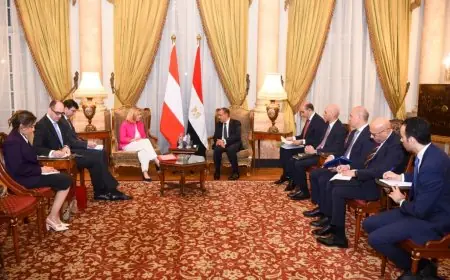 وزير الخارجية يؤكد أهمية مشاركة النمسا في مؤتمر إعمار غزة الدولي المرتقب
