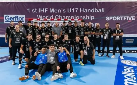 بعثة منتخب الناشئين لكرة اليد تصل القاهرة الليلة بعد تحقيق فضية المونديال