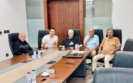 حسن شحاتة يعود بقوة: أول ظهور في اجتماع اللجنة الفنية بعد التعافي من الوعكة الصحية