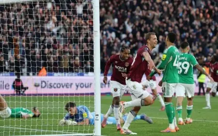 وست هام يكسر نحسه ويفوز على نيوكاسل لأول مرة في ملعبه منذ 8 أشهر