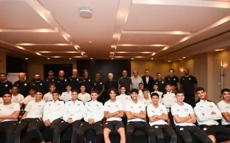 أبوريدة يدعم المنتخب الوطني تحت 17 عامًا قبيل انطلاق كأس العالم الشبابي