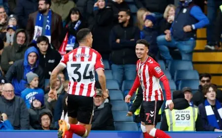 سندرلاند يطمح لمواصلة التألق أمام إيفرتون في الدوري الإنجليزي اليوم