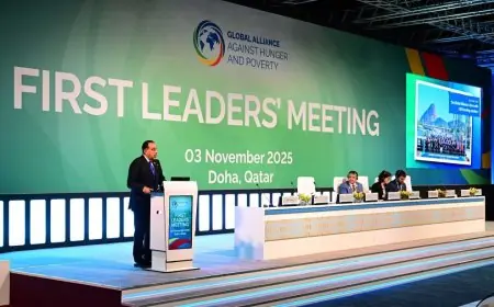 رئيس الوزراء يشارك في القمة العالمية بالدوحة ممثلاً عن الرئيس السيسي لمواجهة الجوع والفقر