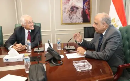 وزير الكهرباء يناقش تطورات مشروع الربط الكهربائي بين مصر وأوروبا مع كوبولوزيس