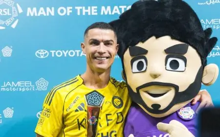 رونالدو يتألق في الجولة السابعة ويحقق لقب الأفضل في دوري روشن السعودي