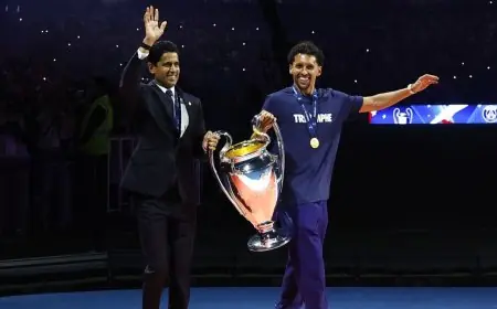 باريس سان جيرمان يهنئ الشعلة والمدرب ريجان على النجاح الباهر