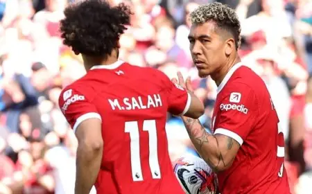 فيرمينو يعلن: محمد صلاح يتفوق على بيلينغهام ونصائح ذهبية لفينيسيوس