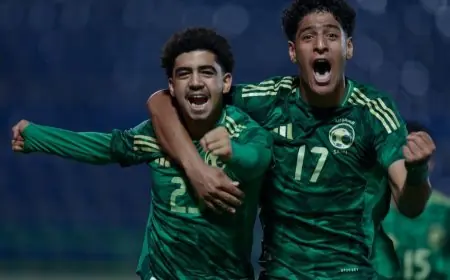 منتخب السعودية يتفوق على لبنان ويتوج بلقب بطولة غرب آسيا تحت 17 عاماً