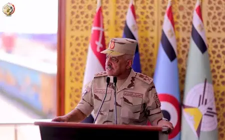 وزير الدفاع يُهنئ الشعب المصري والجيش بافتتاح المتحف المصري الكبير ومؤتمر شرم الشيخ