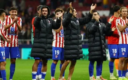 أتلتيكو مدريد يكتسح بطل بلجيكا بثلاثية مذهلة