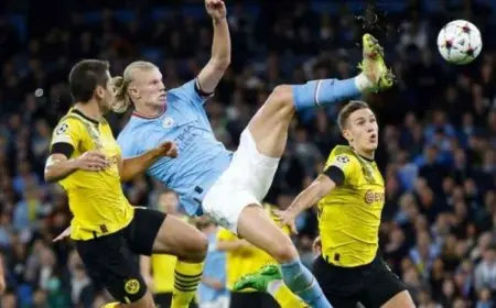 مواجهة نارية منتظرة اليوم: مانشستر سيتي يصطدم ببروسيا دورتموند في دوري أبطال أوروبا