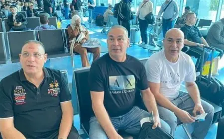 حسام وإبراهيم حسن يتوجهان للإمارات لمتابعة مباراة السوبر المصري المرتقبة