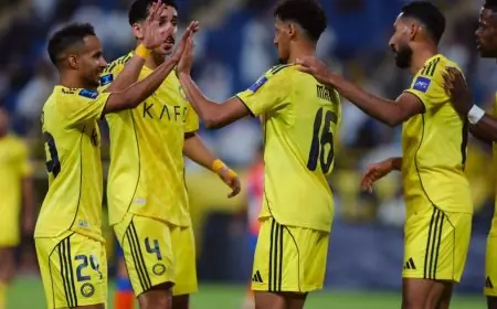 النصر يهيمن برباعية ساحقة على غوا في دوري أبطال آسيا 2