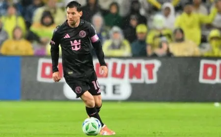 ليونيل ميسي يضيء التشكيلة المثالية في الدوري الأميركي