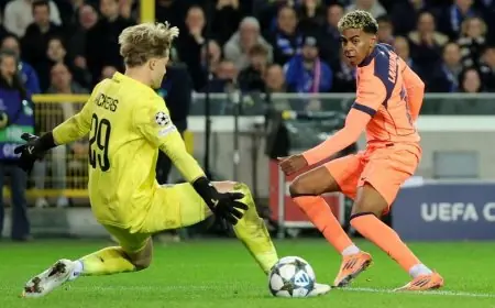 تعادل مشوق بين برشلونة وكلوب بروج في دوري أبطال أوروبا يجذب الأنظار