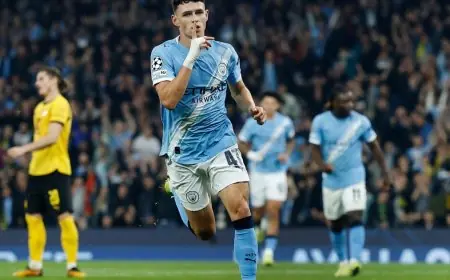 مدح جوارديولا لفودين يعزز فرصه في العودة لمنتخب إنجلترا