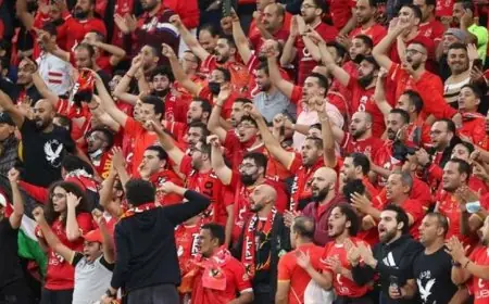 رسائل نارية من جماهير الأهلي تشعل حماس اللاعبين قبل لقاء سيراميكا كليوباترا