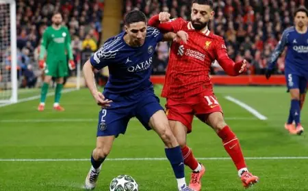 محمد صلاح وأشرف حكيمي وجمهور العراق يتنافسون على جائزة ذا بيست