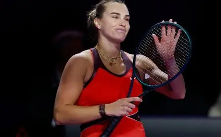 تأهل سبالينكا وبيغولا لنصف نهائي البطولة الختامية للتنس