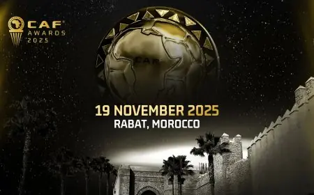 الكاف يكشف عن توقيت حفل جوائز الأفضل في إفريقيا لعام 2025