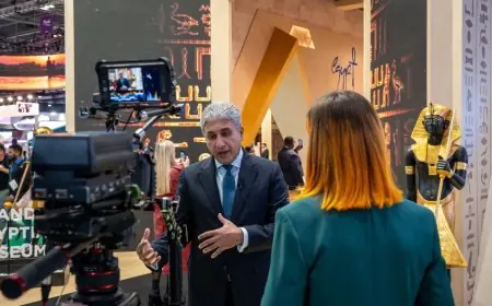 وزير السياحة والآثار يجري لقاءات هامة مع ممثلي الإعلام الدولي والعربي والبريطاني لتعزيز التعاون