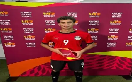 حمزة عبد الكريم يتألق كأفضل لاعب في مواجهة مصر وفنزويلا بكأس العالم للناشئين