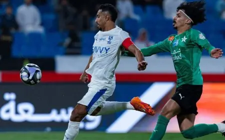 النجمة يتفوق على الهلال في الشوط الأول من دوري روشن السعودي