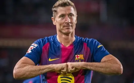 صفقة محتملة: روبرت ليفاندوفسكي يكشف عن قراره بشأن مغادرة برشلونة إلى ميلان في يناير