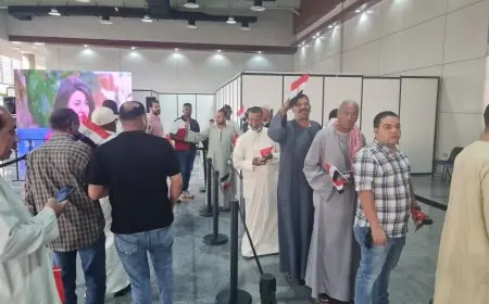 زيادة ملحوظة في إقبال الناخبين على اللجان بالكويت في اليوم الثاني لانتخابات مجلس النواب ٢٠٢٥ للمصريين بالخارج