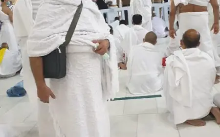 أحمد موسى يشكر الملك سلمان وولي العهد مباشرة من أمام الكعبة