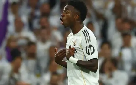 فينيسيوس يواجه كابوس في أول مباراة لريال مدريد