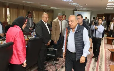 وزير الكهرباء يزور محطة النوبارية العملاقة لتوليد 2250 ميجاوات