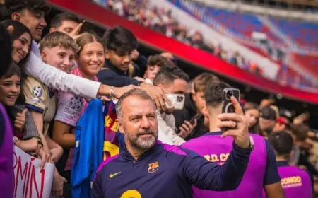 هانزي فليك يكشف قلقه من سيلتا فيغو ويحلل أسباب تذبذب برشلونة