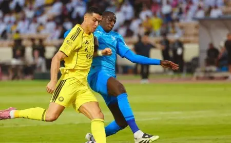 كريستيانو رونالدو يُحقق المئوية في انتصار ساحق للنصر على نيوم