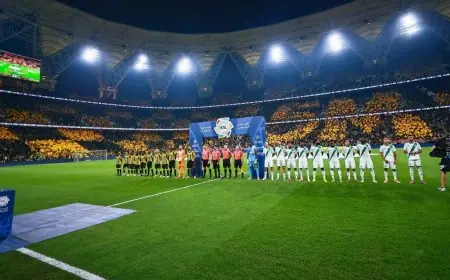 نتيجة الشوط الأول بين الاتحاد والأهلي: القائم يقرر الحسم