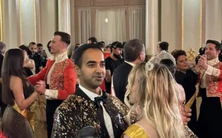 لأول مرة في مصر حفل The Grand Ball الملكي العالمي يضيء قصر عابدين بالصور