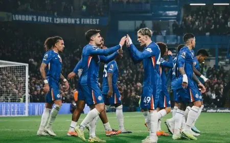 تشيلسي يصعد للمركز الثاني في الدوري الإنجليزي بعد الانتصار على الذئاب