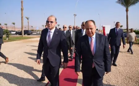 مشاركة رئيس هيئة الرقابة المالية في حملة لزراعة الأشجار للحد من الانبعاثات الكربونية بشرم الشيخ