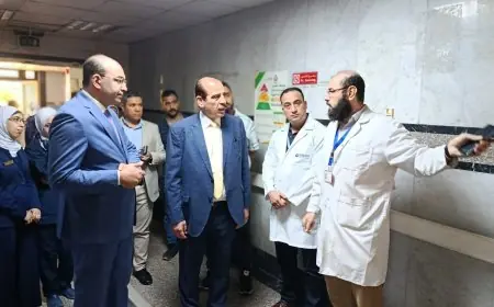 سرعة إصلاح الأجهزة المعطلة بمستشفى شبرا العام في غضون أسبوعين بتوجيه من نائب وزير الصحة