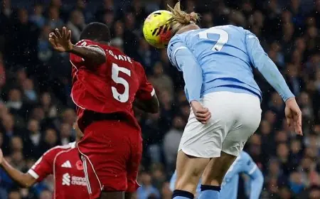 هدف هالاند بالرأس يقود مانشستر سيتي للتفوق على ليفربول