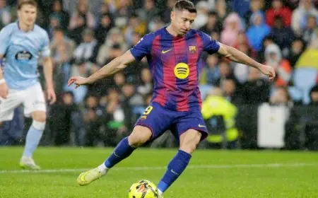 مباراة مثيرة: برشلونة يتغلب بصعوبة على سيلتا فيغو بنتيجة 3-2