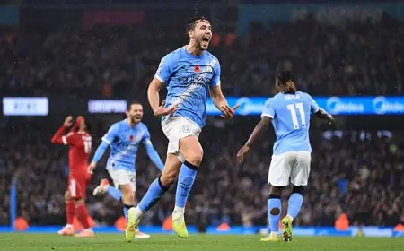 جدول الدوري الإنجليزي بعد انتصار مانشستر سيتي على ليفربول