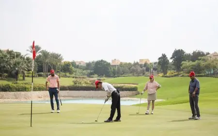 مدينتي يتصدر بقوة والجزيرة يعود للمنافسة في دوري الجولف